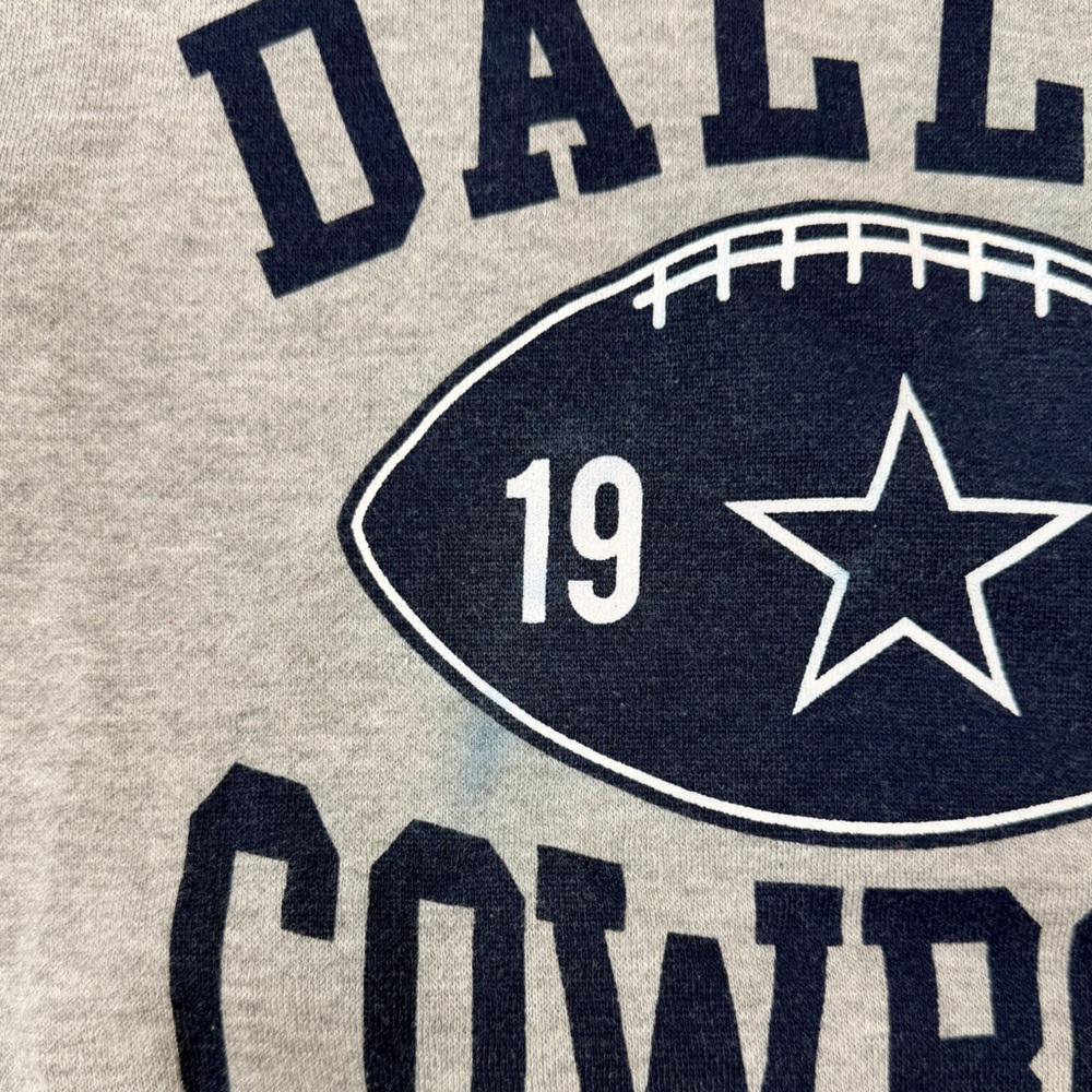 NFL Dallas Cowboys Gray Hoodie Women’s Pro Game Day Gear Football Sports Team 26 - Picture 10 of 17